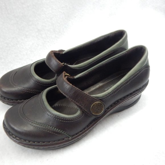 Josef Seibel Womens Brown Mary Jane Clogs Shoe Size 41 - Picture 3 of 12